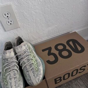Yeezy Sneakers in Gray and Green